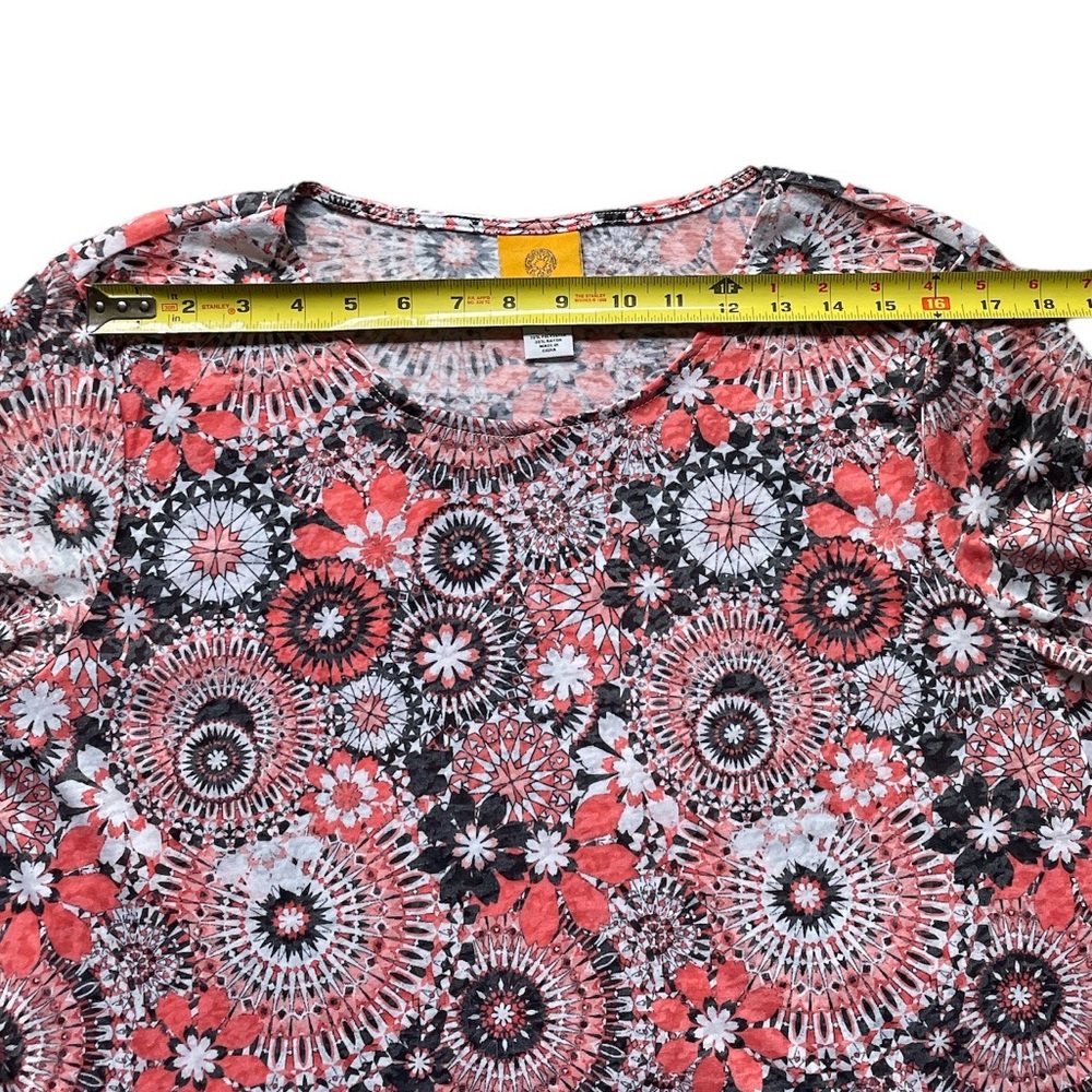 Ruby Rd. Fun Summer Blouse - Picture 5 of 10